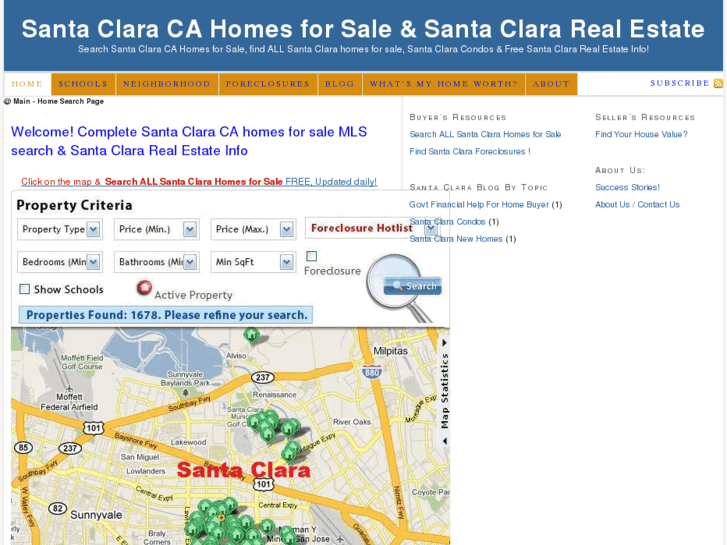 www.santa-clara-homes.net