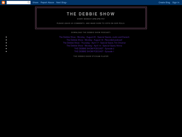 www.thedebbieshow.com