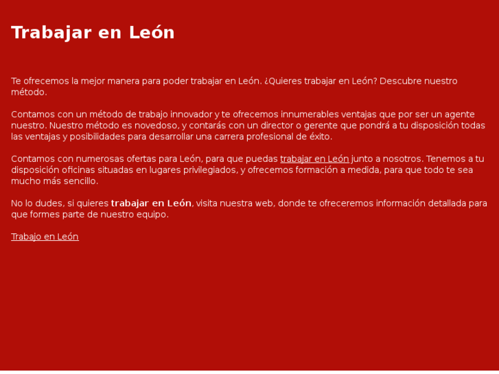 www.trabajarenleon.com