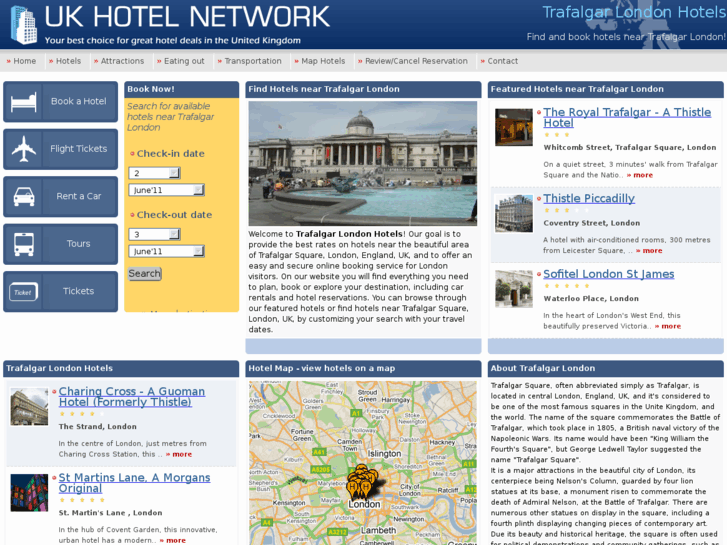 www.trafalgarlondonhotels.com