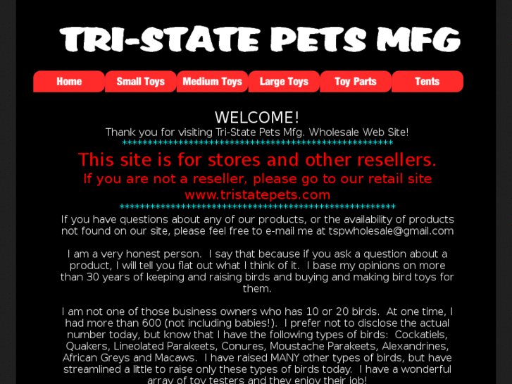 www.tristatepetswholesale.com