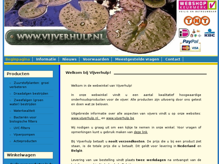 www.vijverhulpwinkel.nl