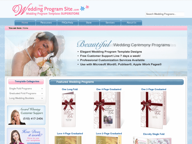 www.weddingprogramsite.com