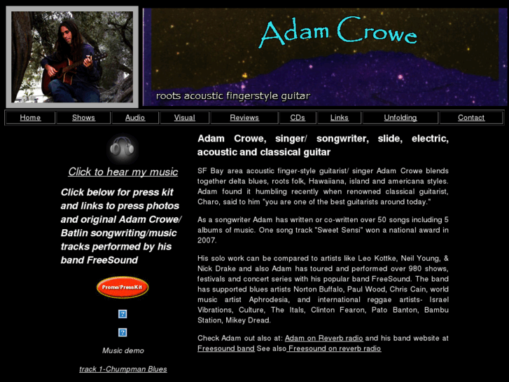 www.adamcrowemusic.com