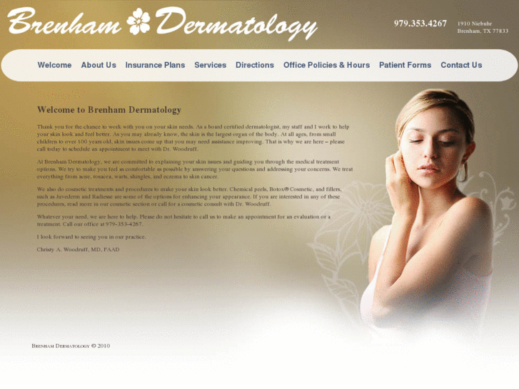 www.brenhamdermatology.net