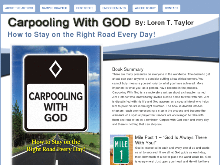 www.carpoolingwithgod.com