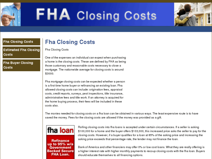 www.fhaclosingcosts.net