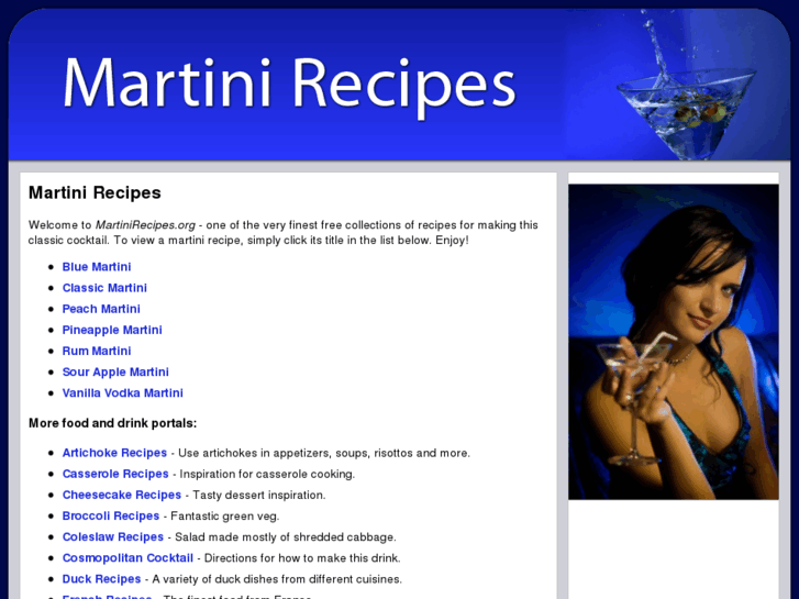 www.martinirecipes.org