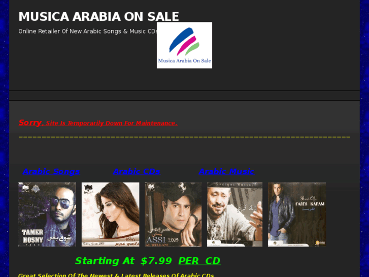 www.musicaarabiaonsale.com