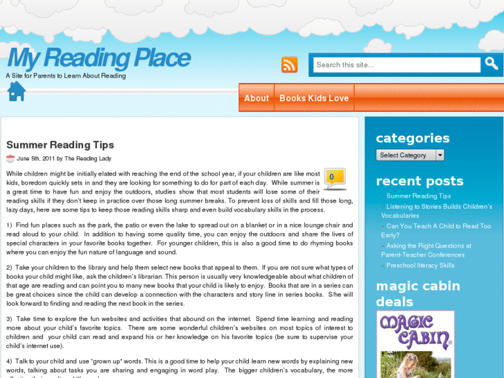 www.myreadingplace.com