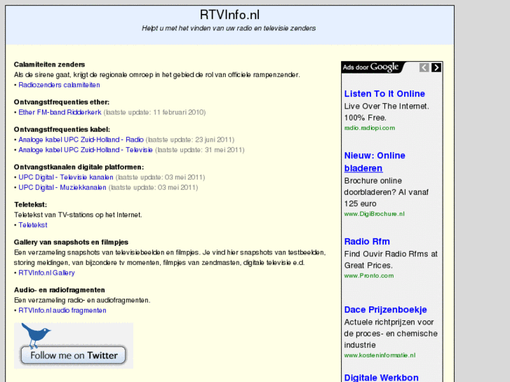 www.rtvinfo.nl