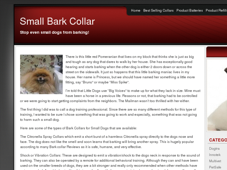 www.smallbarkcollar.com