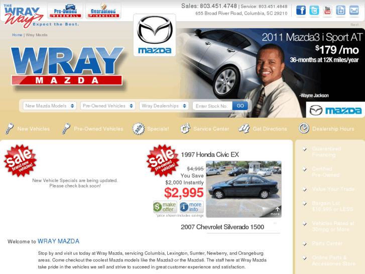 www.wraymazda.net