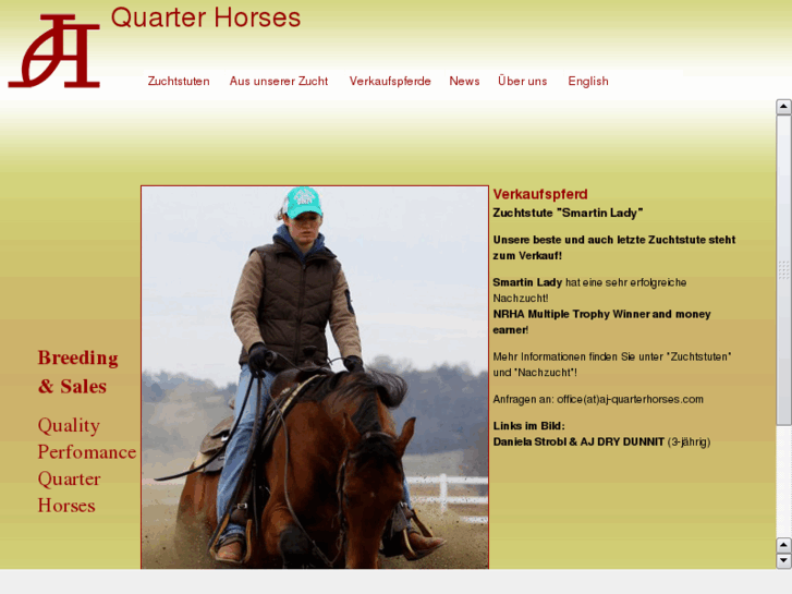 www.aj-quarterhorses.com