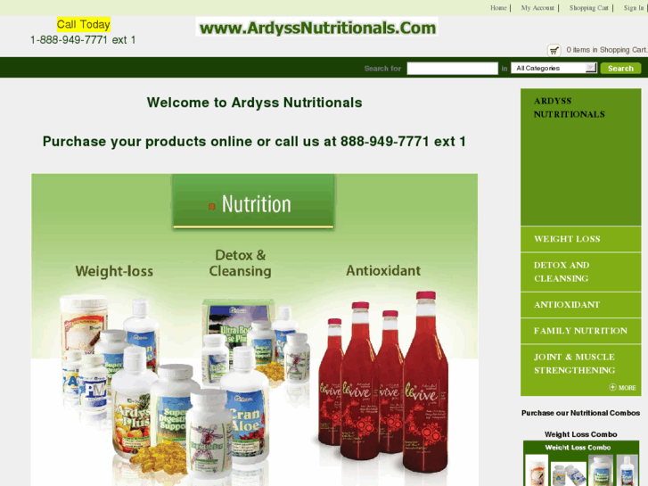 www.ardyssnutritionals.com