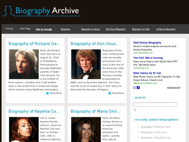 www.biographyarchive.com