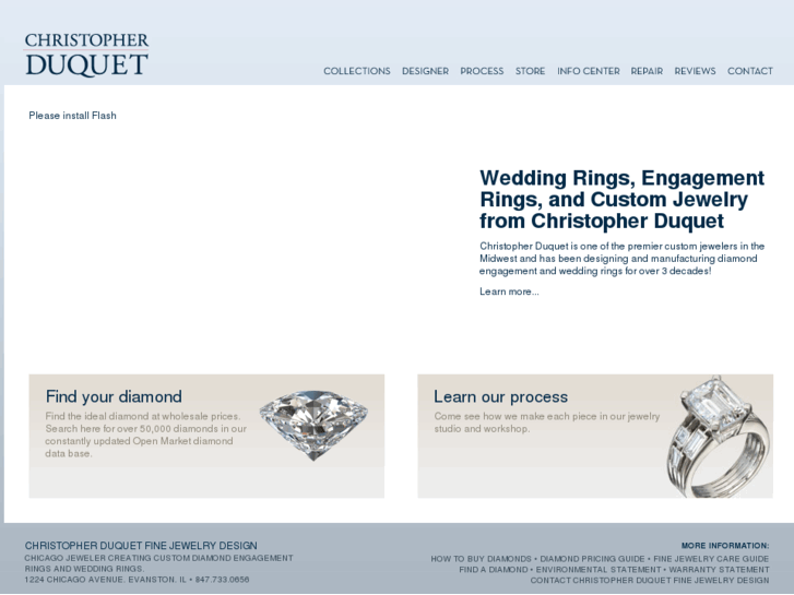 www.chicagojewelersjewelrydiamondbandsweddingrings.com