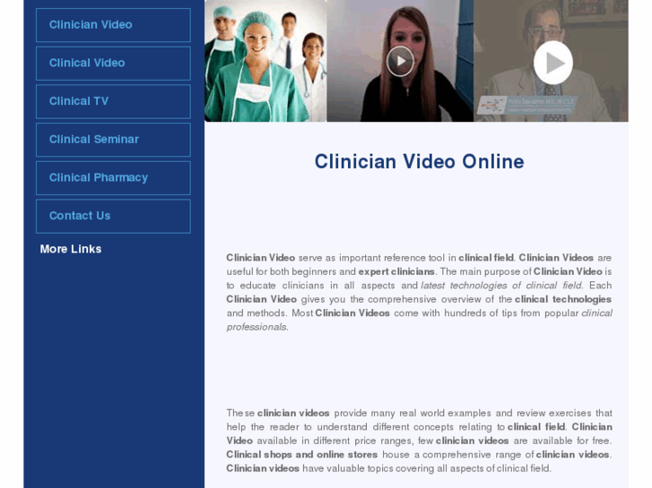 www.clinicianvideo.com