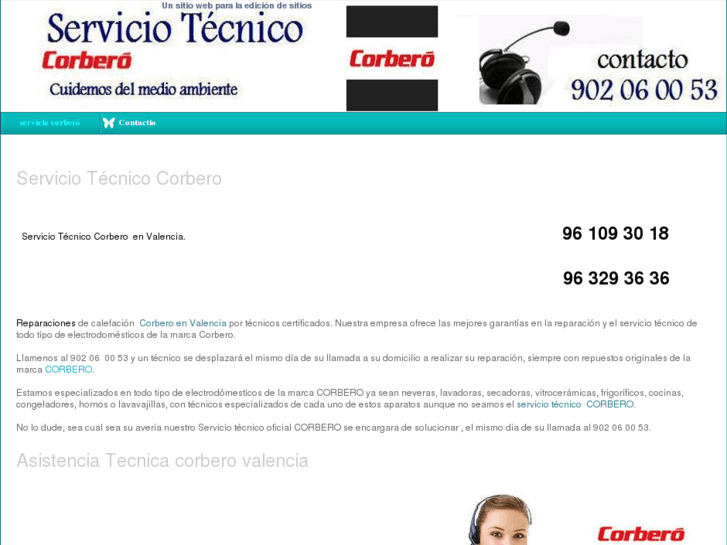 www.corberoserviciotecnicovalencia.com