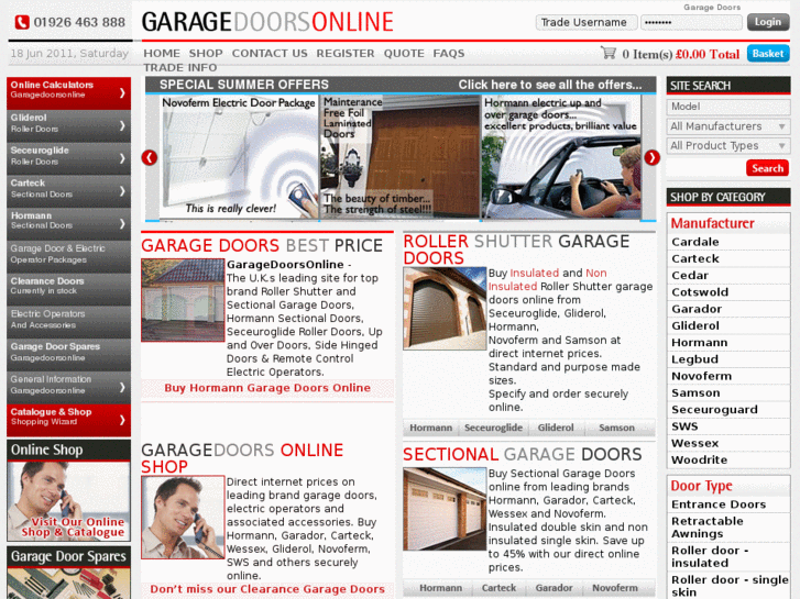 www.garagedoorsonline.co.uk