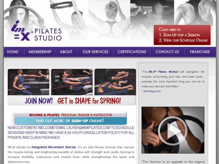 www.imxpilates.net