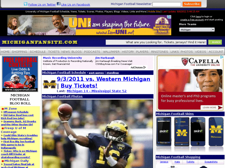 www.michiganfansite.com