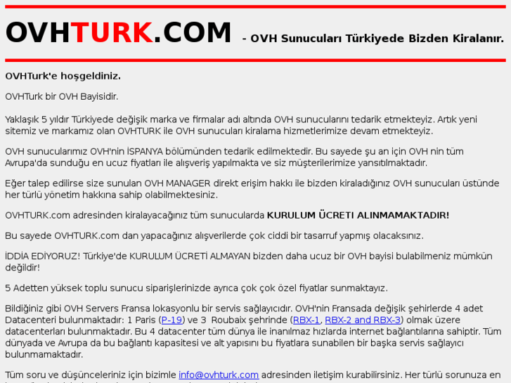 www.ovhturk.com