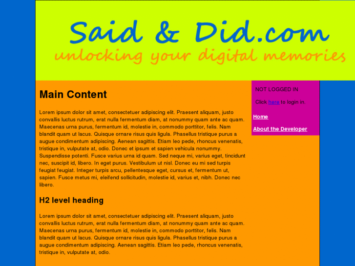 www.saidanddid.com