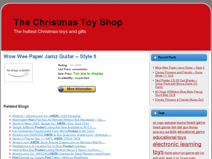 www.thechristmastoyshop.com