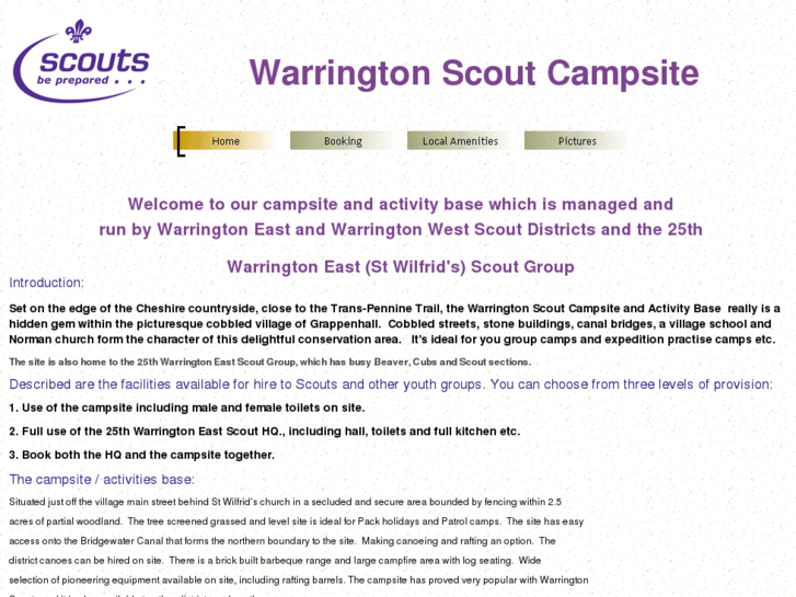 www.warringtonscoutcampsite.com