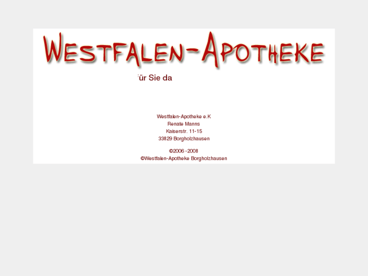www.westfalen-apotheke.info