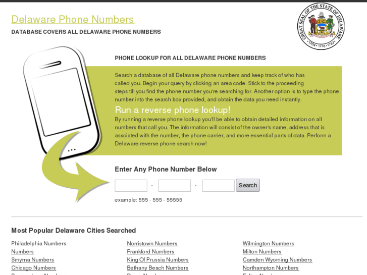 www.delawarephonenumbers.org