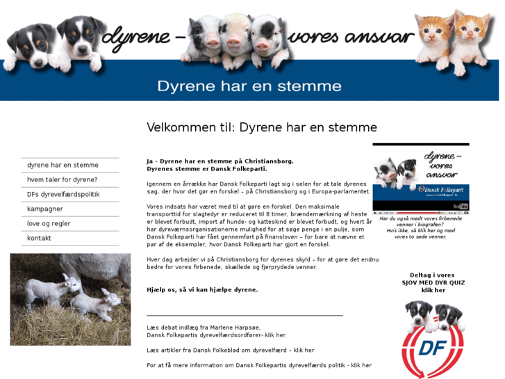 www.dyreneharenstemme.dk