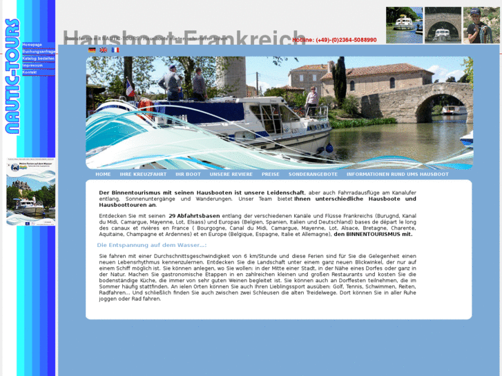 www.hausboot-frankreich.com