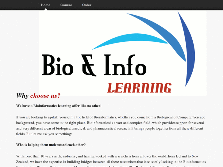 www.learnbioinformatics.com