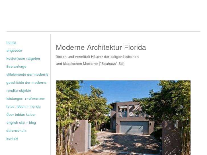 www.modernearchitekturflorida.com