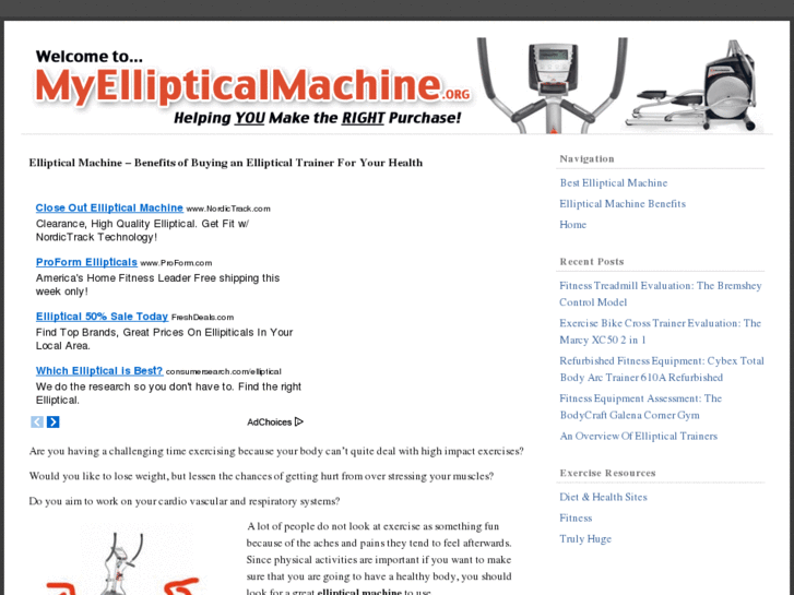 www.myellipticalmachine.org