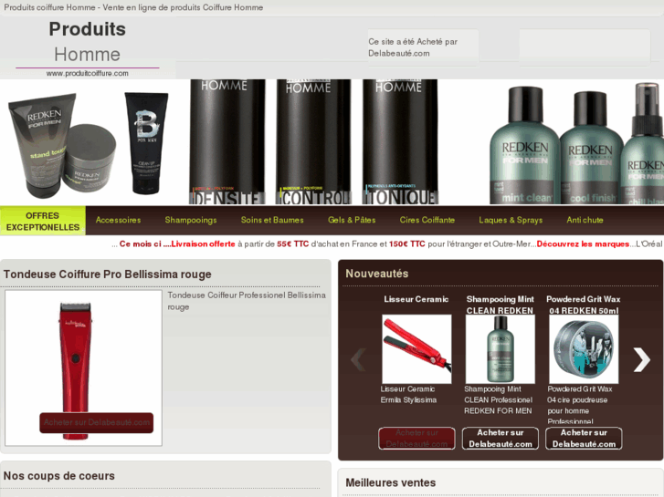 www.produitcoiffure.com