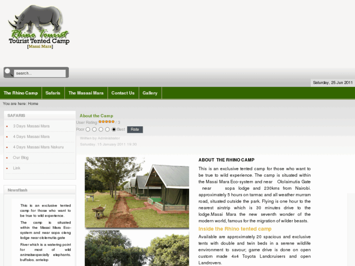 www.rhinotouristcamp.com