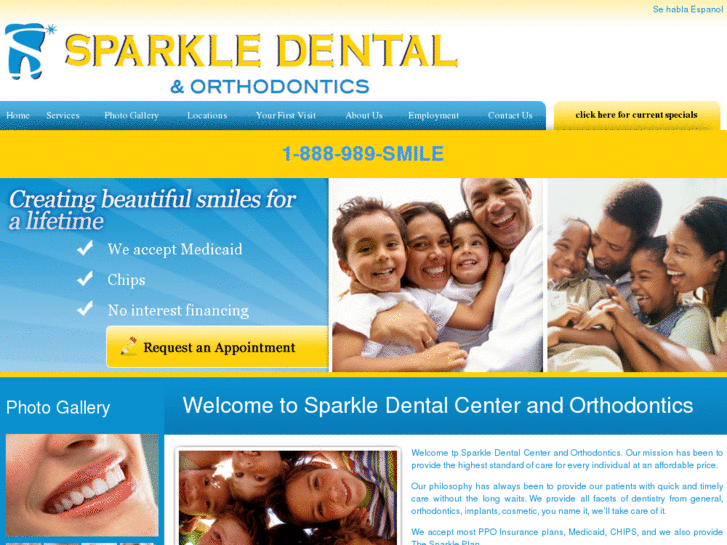 www.sparkledentalcenter.com