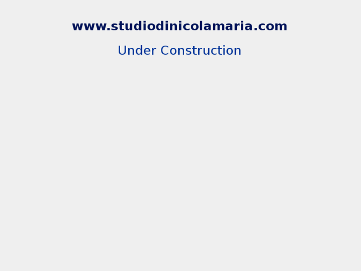 www.studiodinicolamaria.com