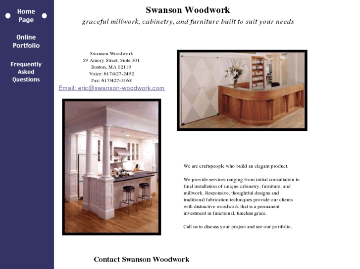 www.swanson-woodwork.com