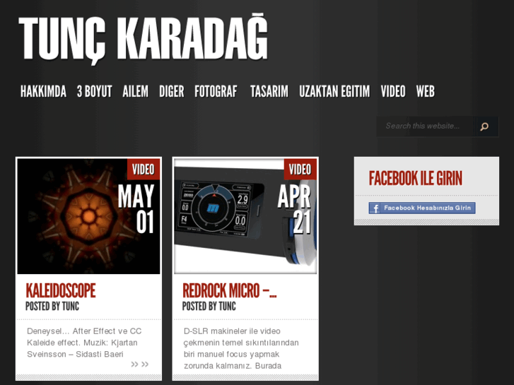 www.tunckaradag.com