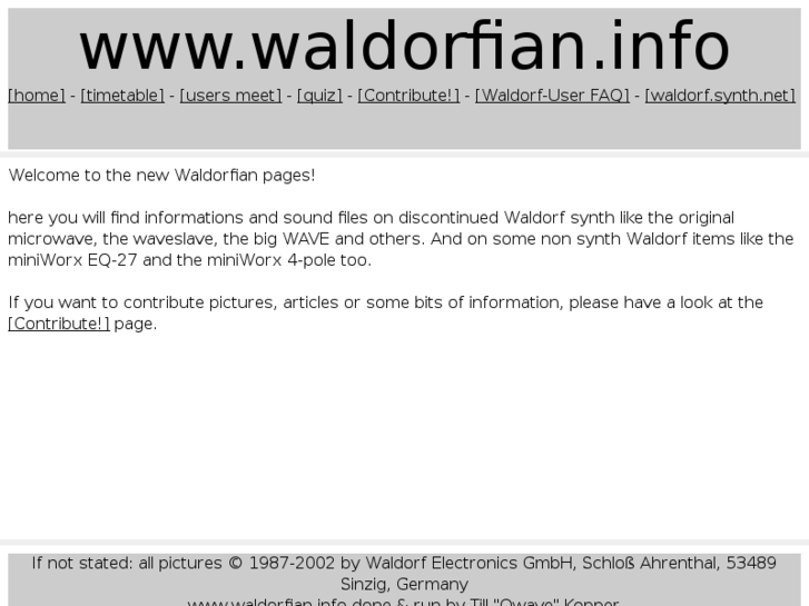 www.waldorfian.info