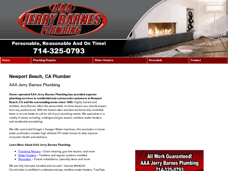 www.aaajerrybarnesplumbing.com