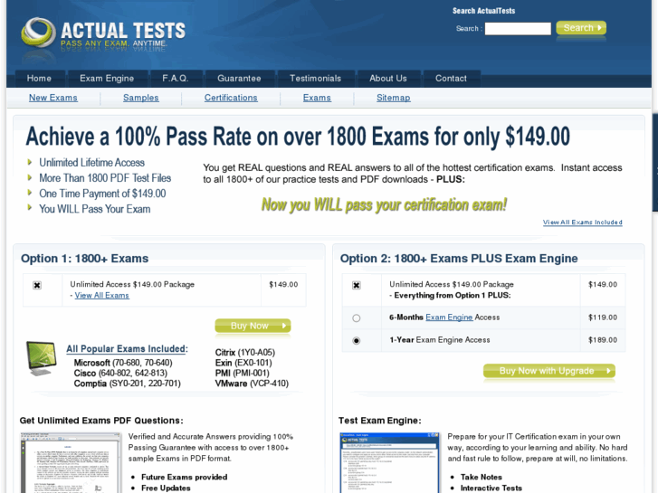 www.actual-tests.net