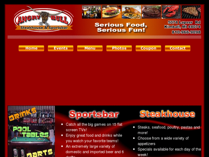 www.angrybullsportsbar.com