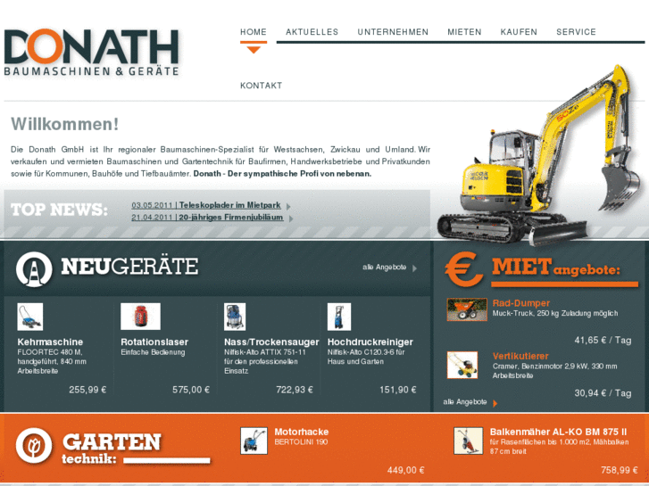 www.baumaschinen-donath.de