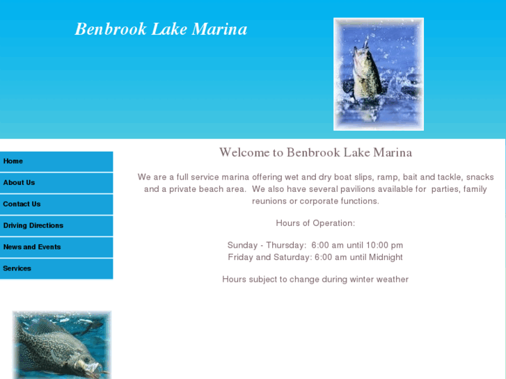 www.benbrooklakemarina.com