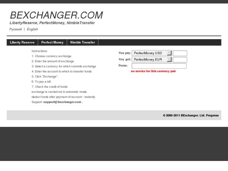 www.bexchanger.com